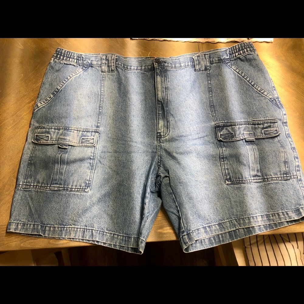 Mens denim shorts big and tall